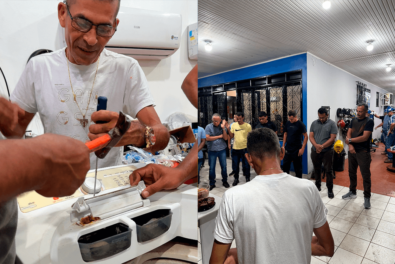 Britoeducar finaliza mais uma turma do Curso de Manutenção de Máquina de Lavar Roupas