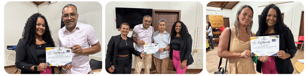 Execução educacional da Britoeducar em cerimônia de certificação profissional em Rio Branco.